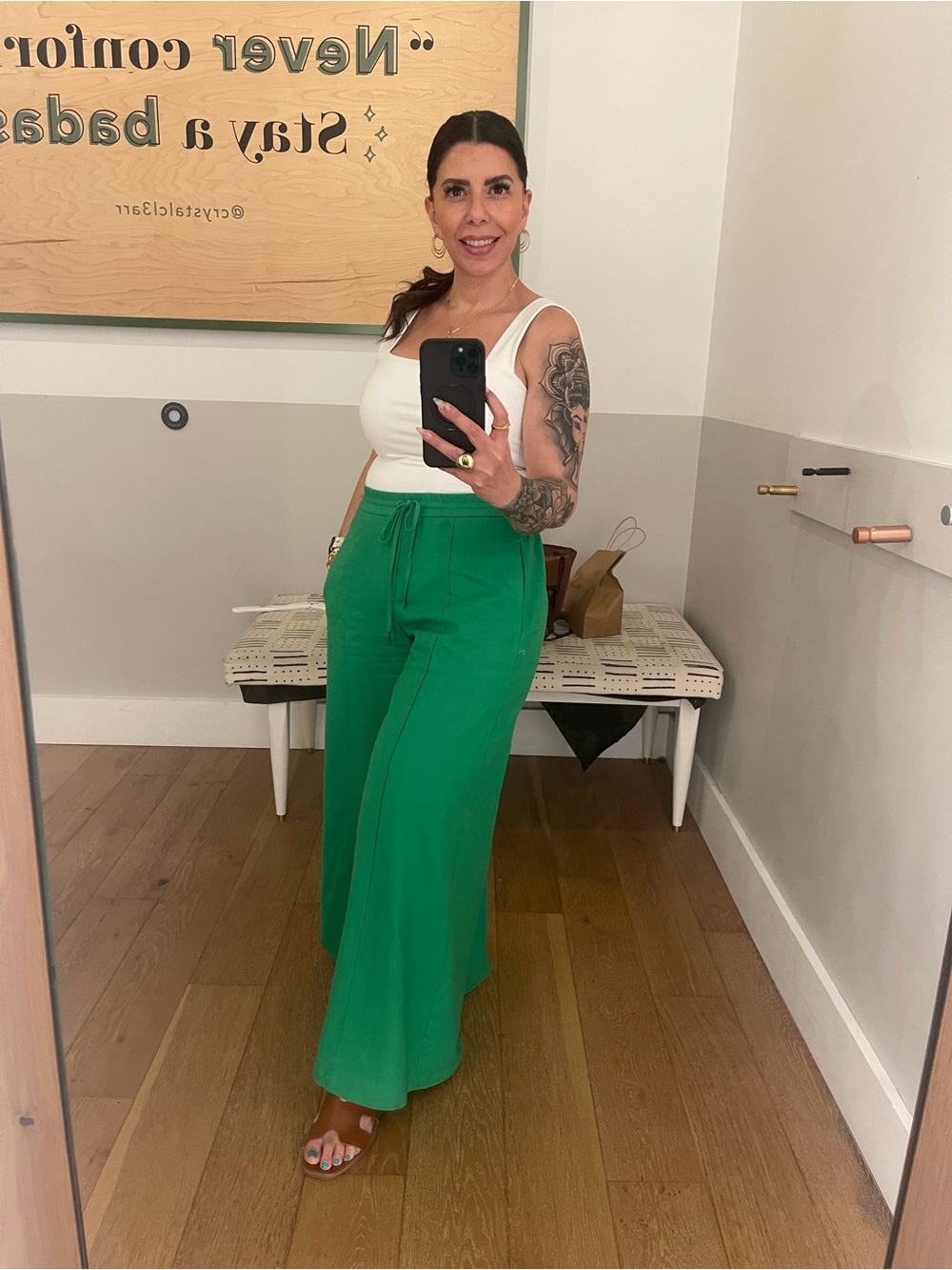 Simply Vera - Vera Wang Wide Leg Linen Pants